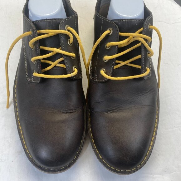 Clarks Shoes Mens Oxford Shoes Brown Leather‎ Size 13 M 65998